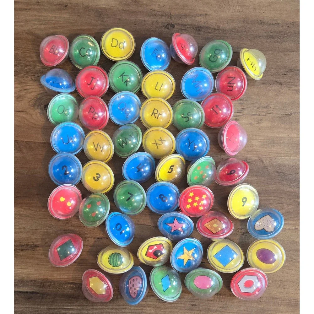 52 Lakeshore Float & Find Bubbles Alphabet Numbers Images Shapes AS IS -PLZ READ